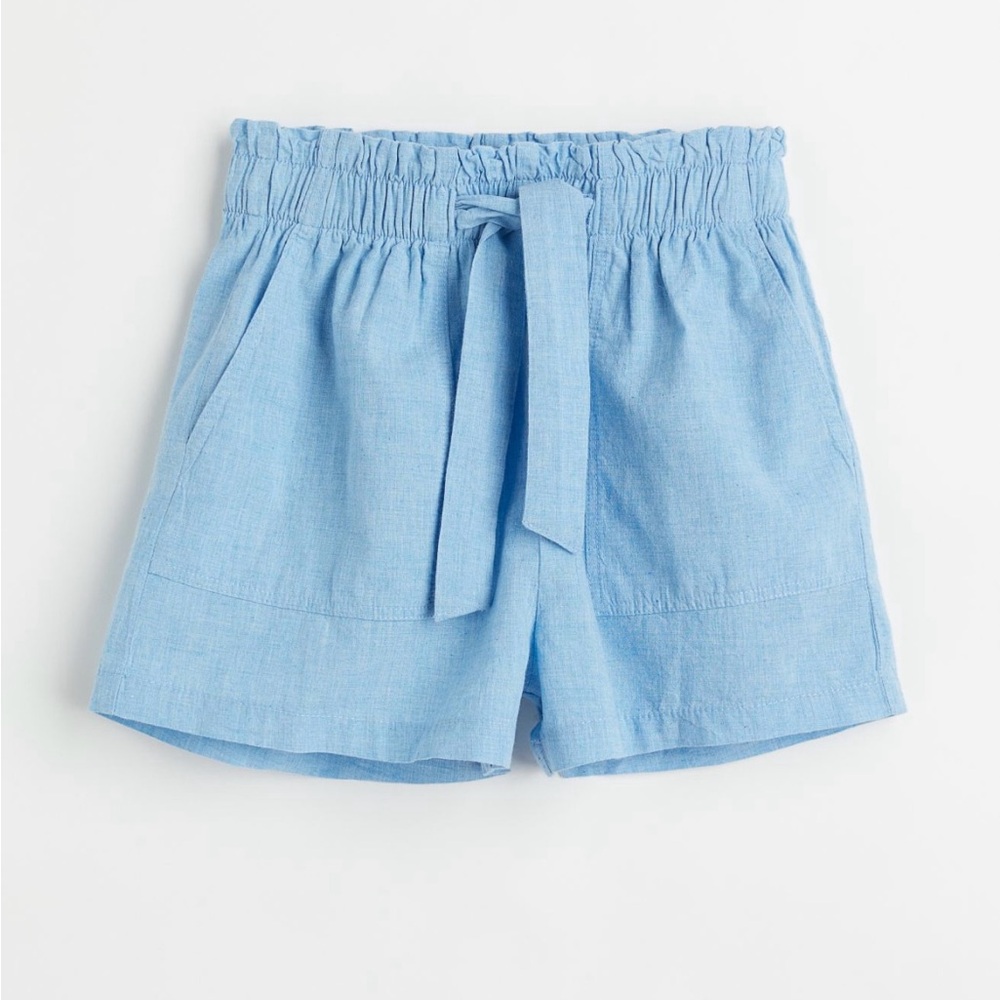 Girls High Waisted Shorts